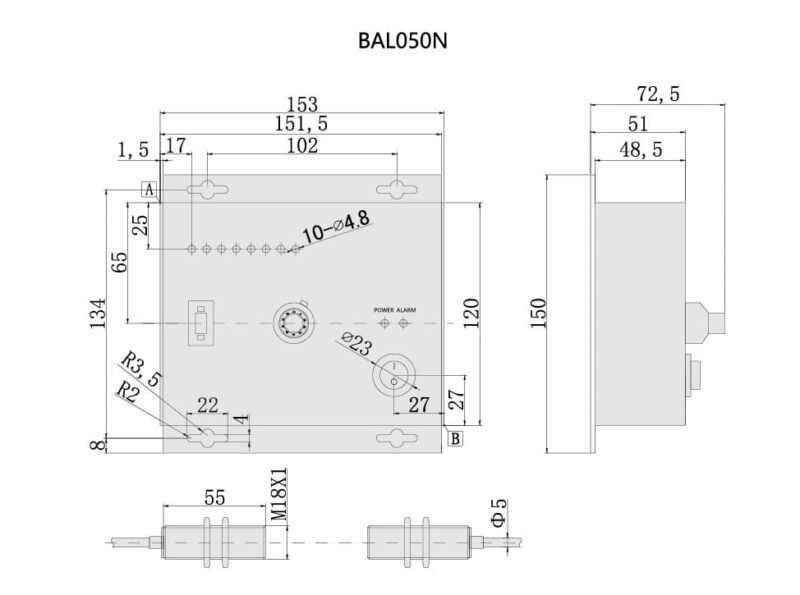 Bedook Double Sheet Sensor (Metal Detection)-Size