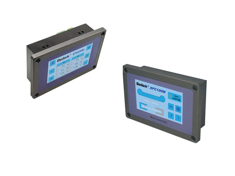 ETC-200 dual-channel tension controller supporting 8 CAN-Bus sensors, 2A magnetic particle brake drive current