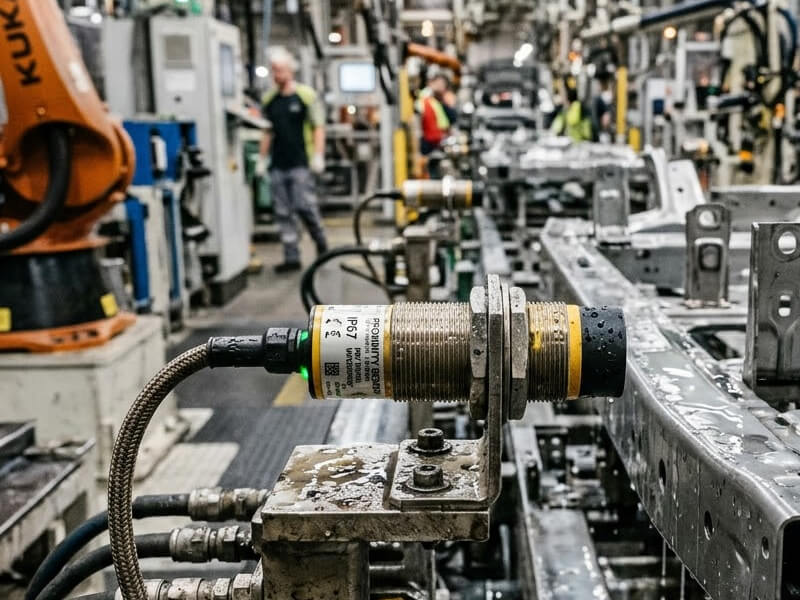 How to Select Proximity Sensors for Automotive Assembly Lines Engineering Guide