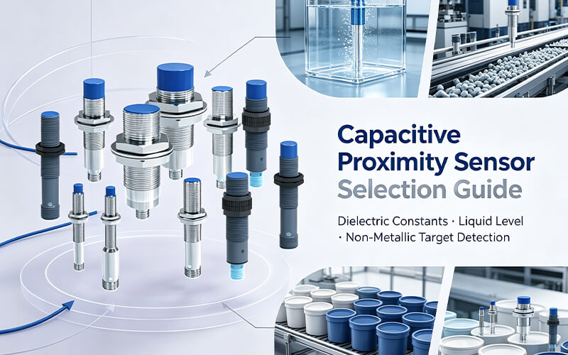 Capacitive Proximity Sensor Selection Guide Dielectric Constants, Liquid Level, and Non-Metallic Target Detection