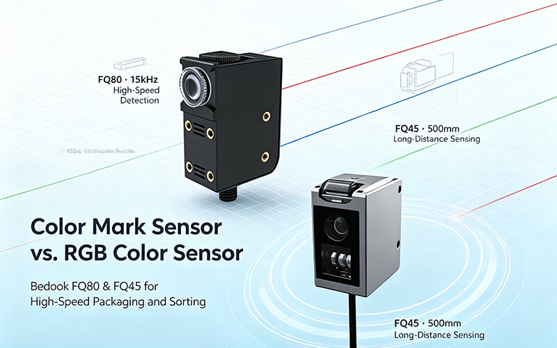 Color Mark Sensor vs. RGB Color Sensor How to Choose for High-Speed Packaging and Sorting Lines